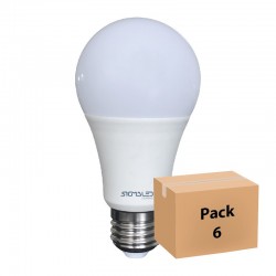 Lampadina LED A60 10W E27 pack 6 pezzi